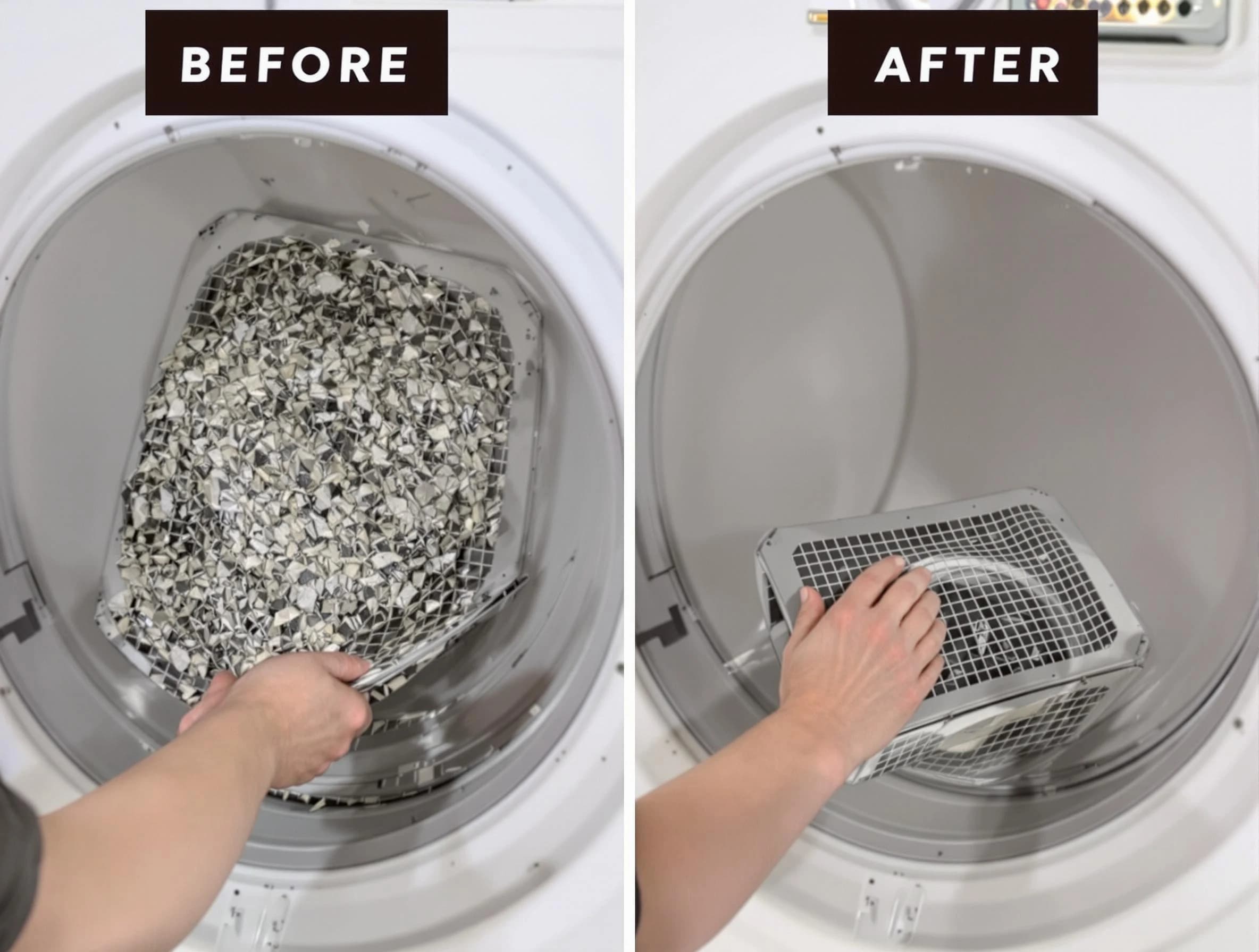Professional lint trap cleaning by South Weber Dryer Vent Cleaning in South Weber