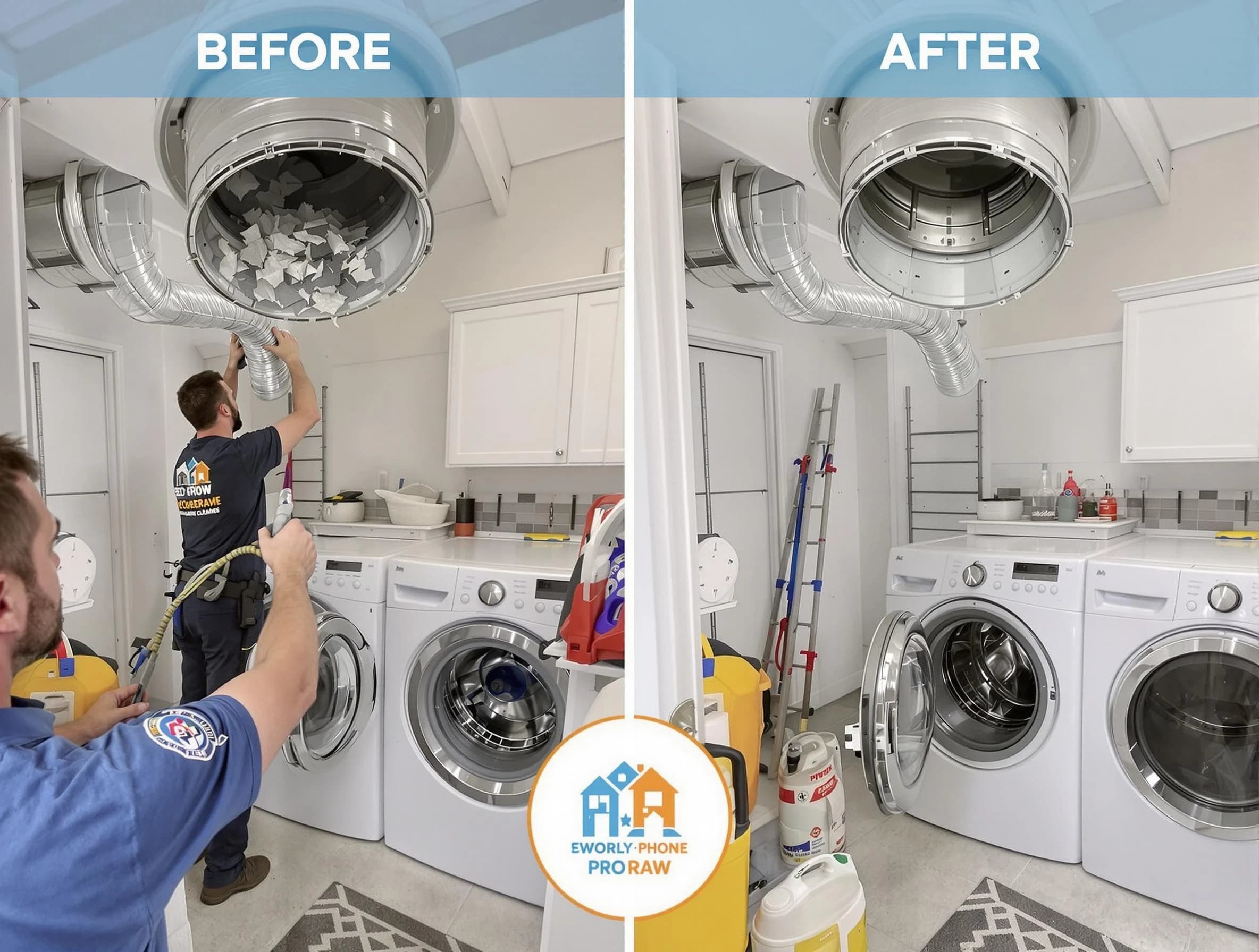 Residential dryer vent cleaning by South Weber Dryer Vent Cleaning in South Weber