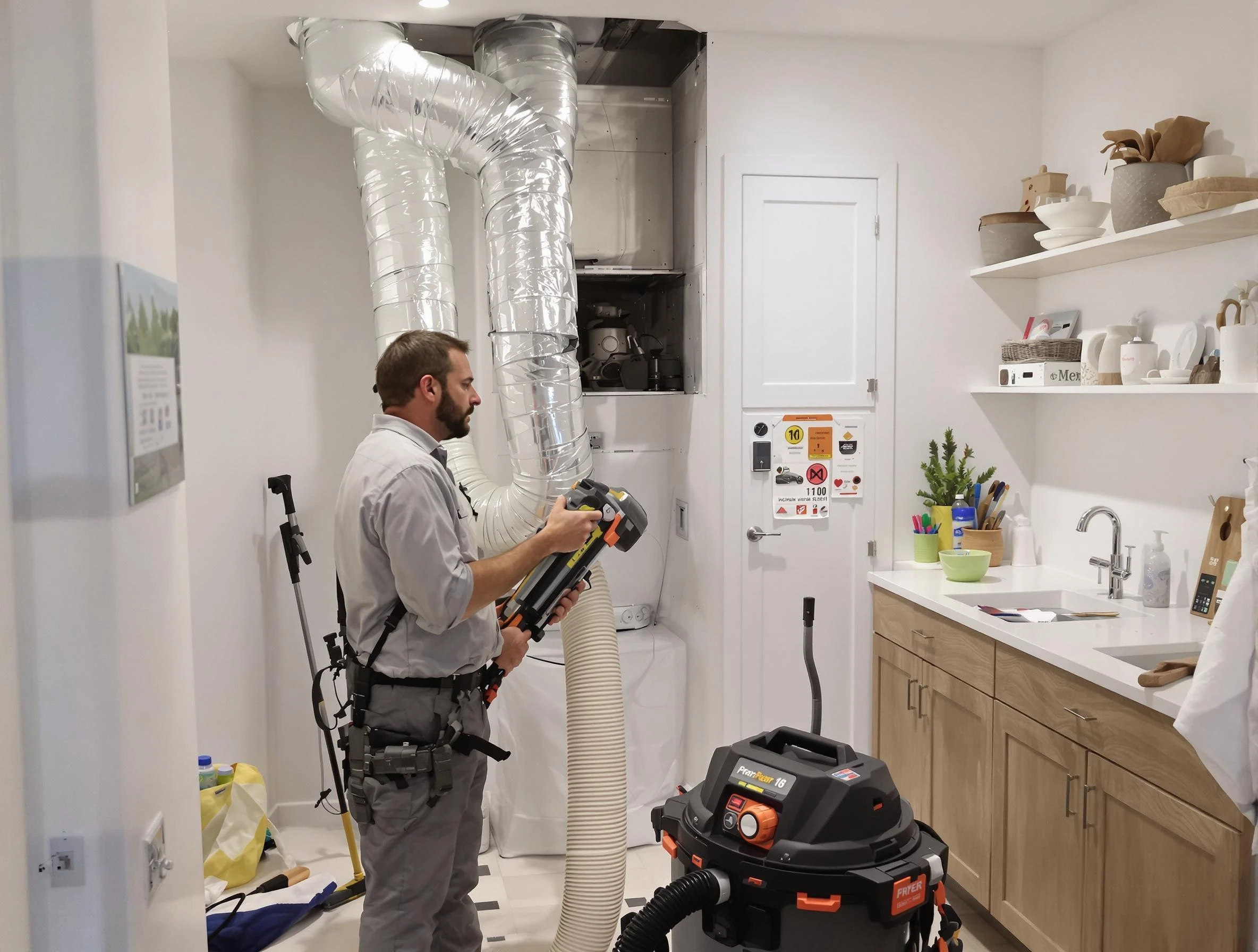 Clogged Dryer Vent Cleaning in South Weber