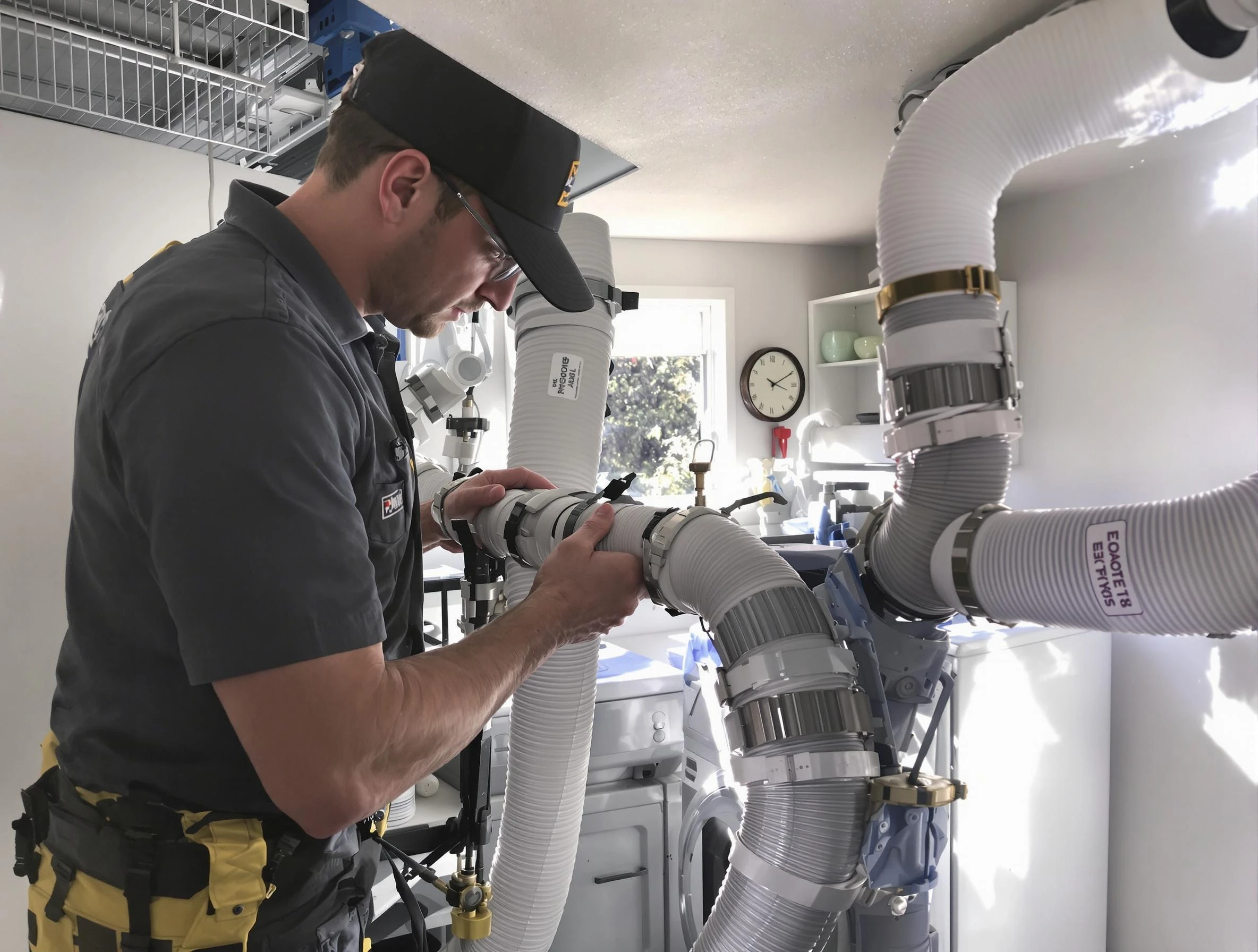 Dryer Vent Hose Installation in South Weber