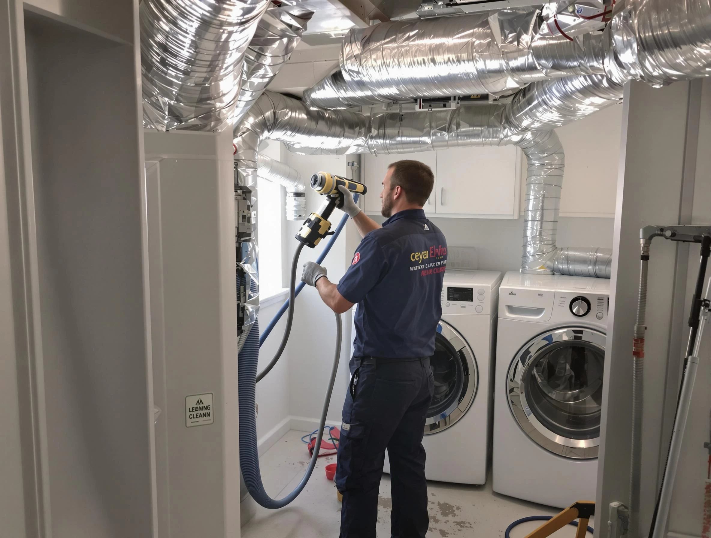 South Weber Dryer Vent Cleaning specialist using advanced equipment for thorough duct cleaning in South Weber